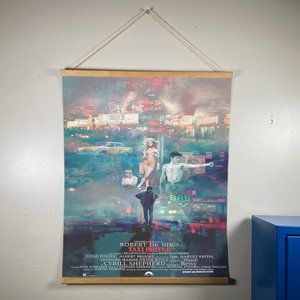 Taxi Driver Robert De Niro Canvas Wooden Hanger